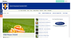 Desktop Screenshot of camelotrugby.co.uk